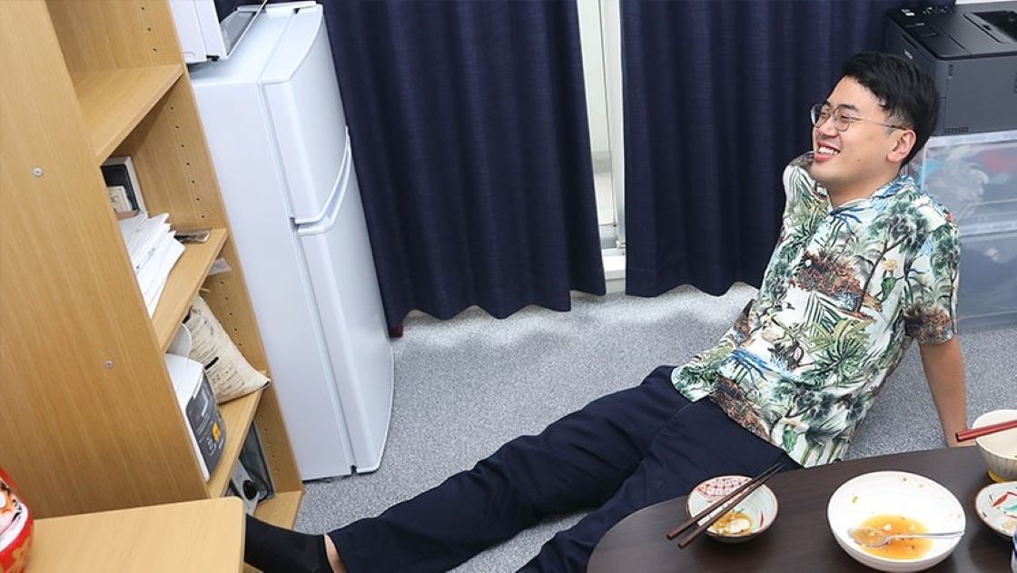 満足そうな枝平さん