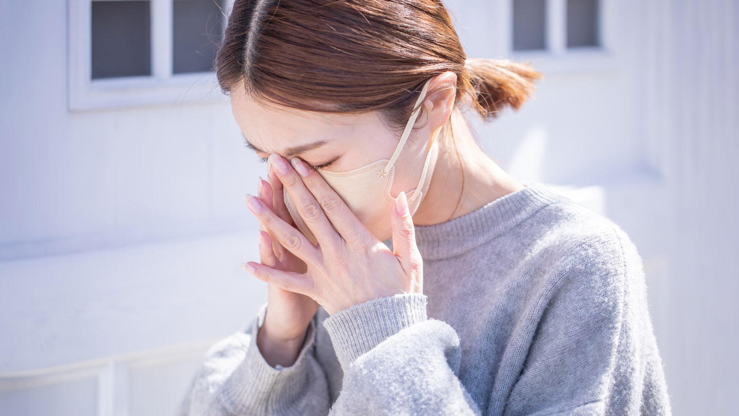 衣類に付着した花粉を家の中に「持ち込まない」ポイント