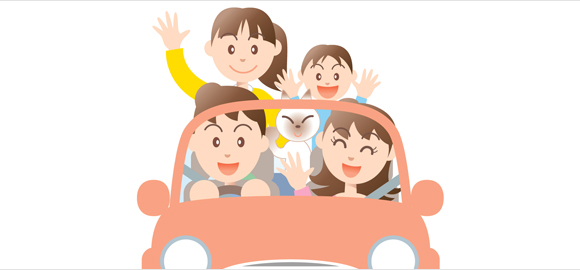 自動車内での飲食時も「手の衛生」は忘れずに!