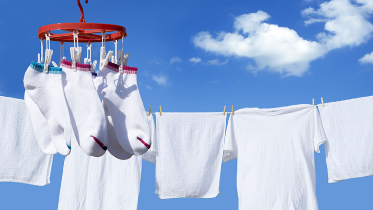 枕カバーと靴下の「世代臭」を落とすお洗濯方法
