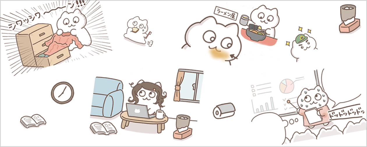 【マンガ】油断大敵！ニオイと身だしなみの「失敗あるある劇場」