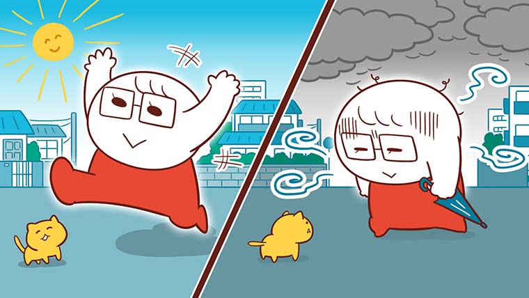 低気圧がしんどい！天気痛ドクターに聞く気圧変化に強い人、弱い人の違い