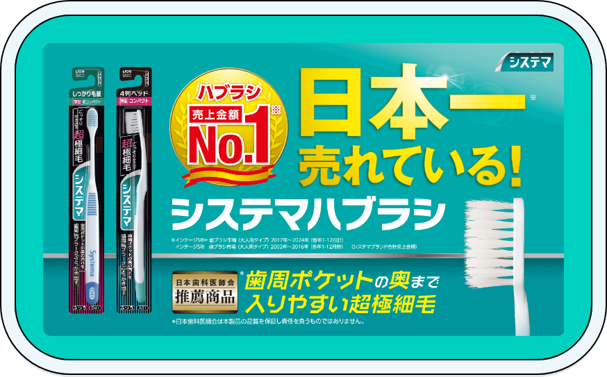 システマハブラシ